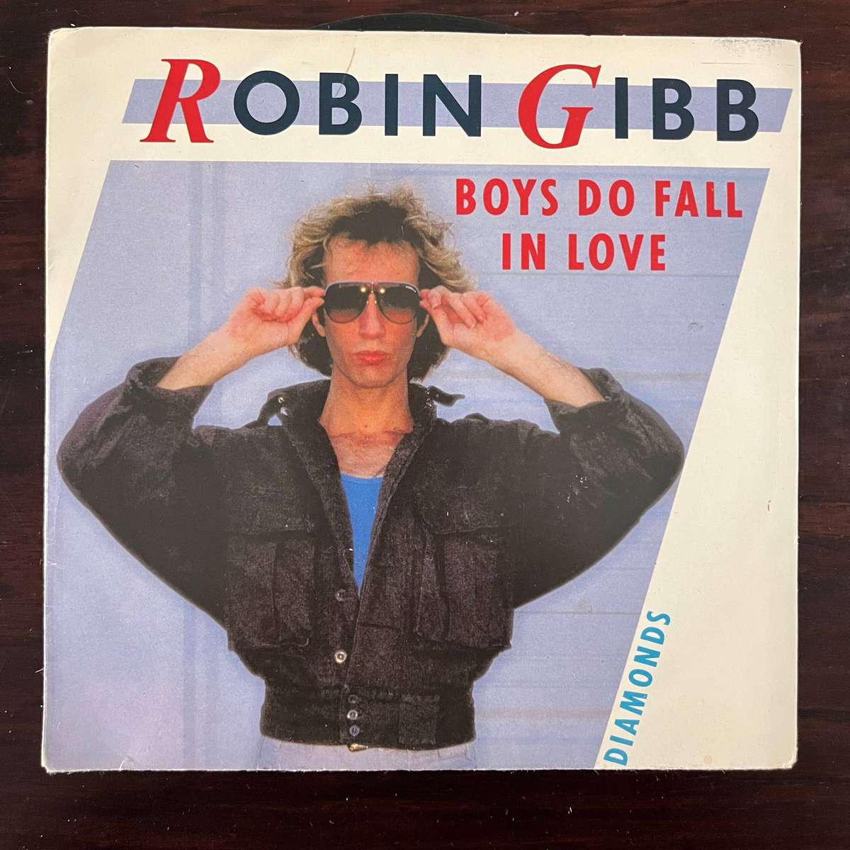 Robin Gibb - Boys Do Fall In Love Vinyl 7 Inch Single South African Press