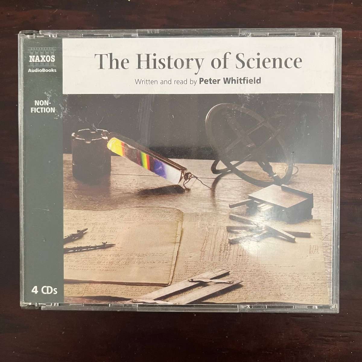 Peter Whitfield - The History Of Science 4CD Set Naxos Audiobook