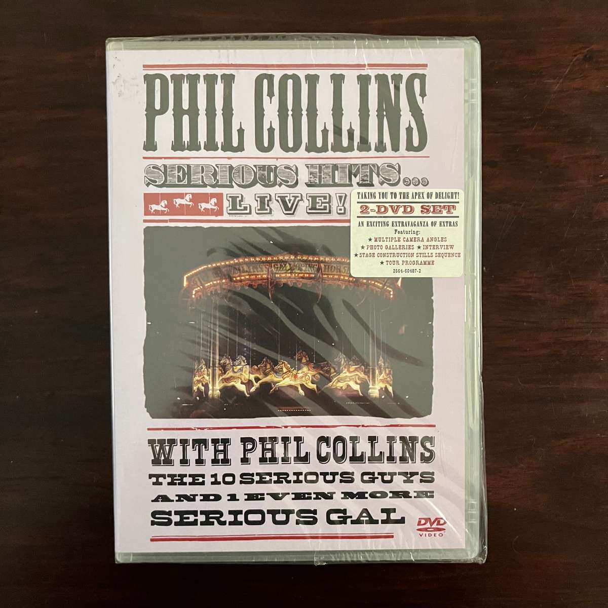 Phil Collins - Serious Hits...Live 2DVD Set Import New and Sealed