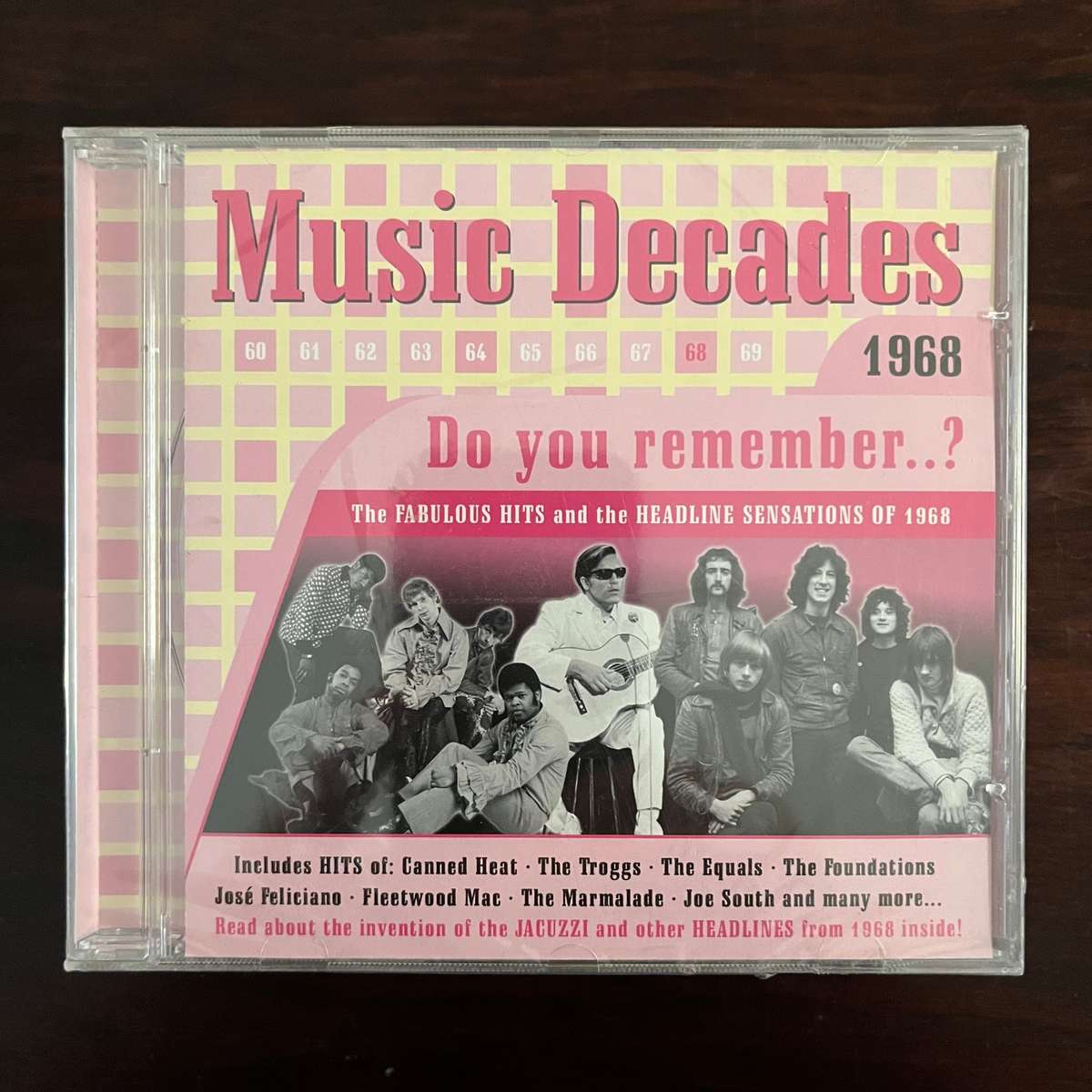 Music Decades 1968 CD Import The Equals The Troggs Fleetwood Mac New and Sealed