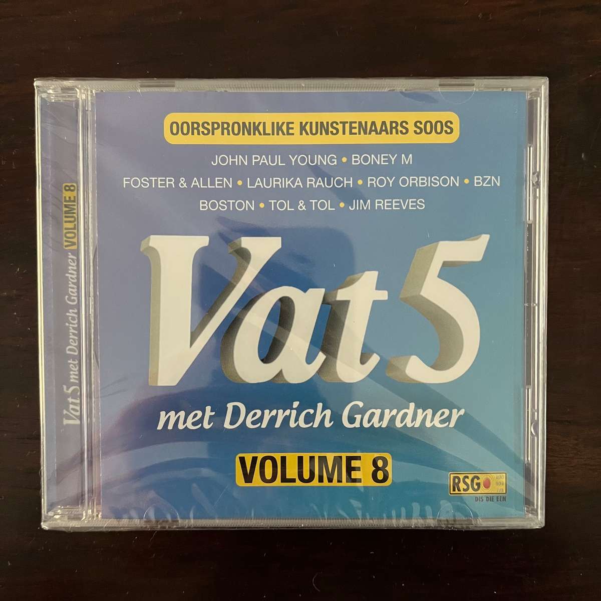 Vat 5 met Derrich Gardner Volume 8 RSG Compilation New and Sealed Boston Boney M