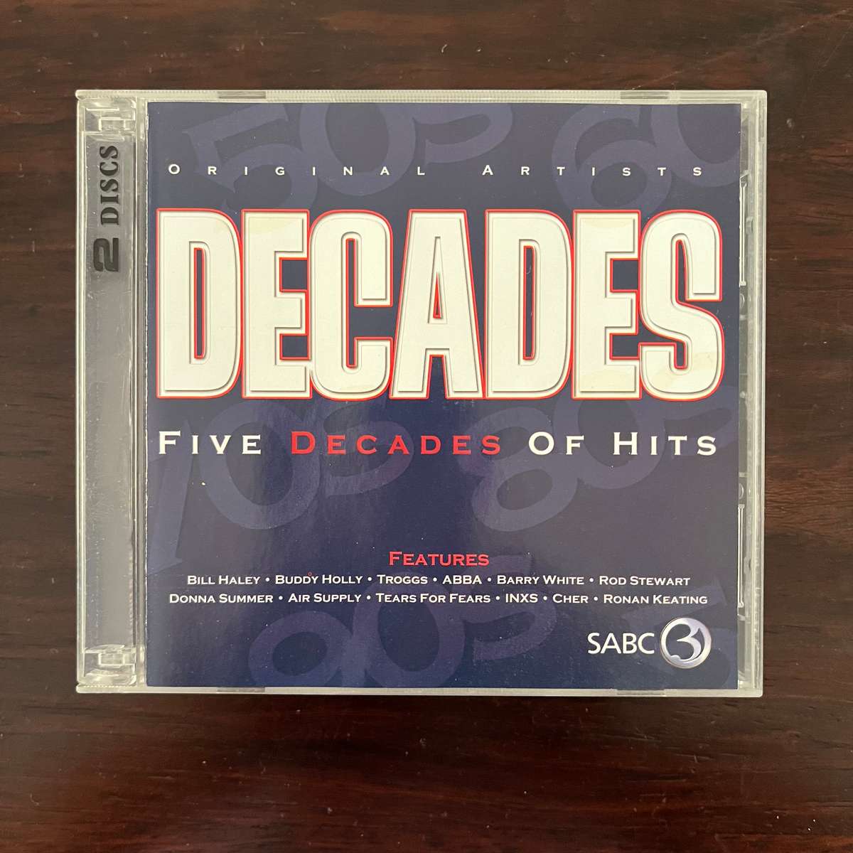 Decades - Five Decades Of Hits 2CD Tears For Fears INXS Barry White