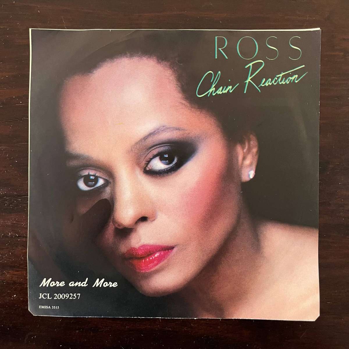 Diana Ross - Chain Reaction Vinyl 7 Inch Single South African Press