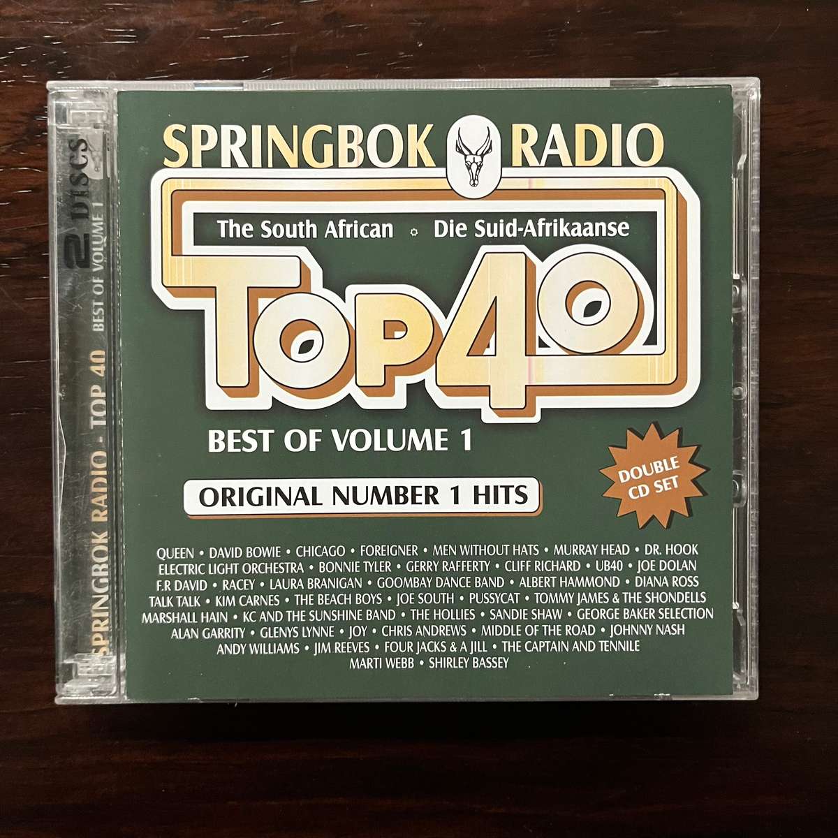 Springbok Radio Top 40 Volume 1 2CD Set Queen Bowie Joy Chicago