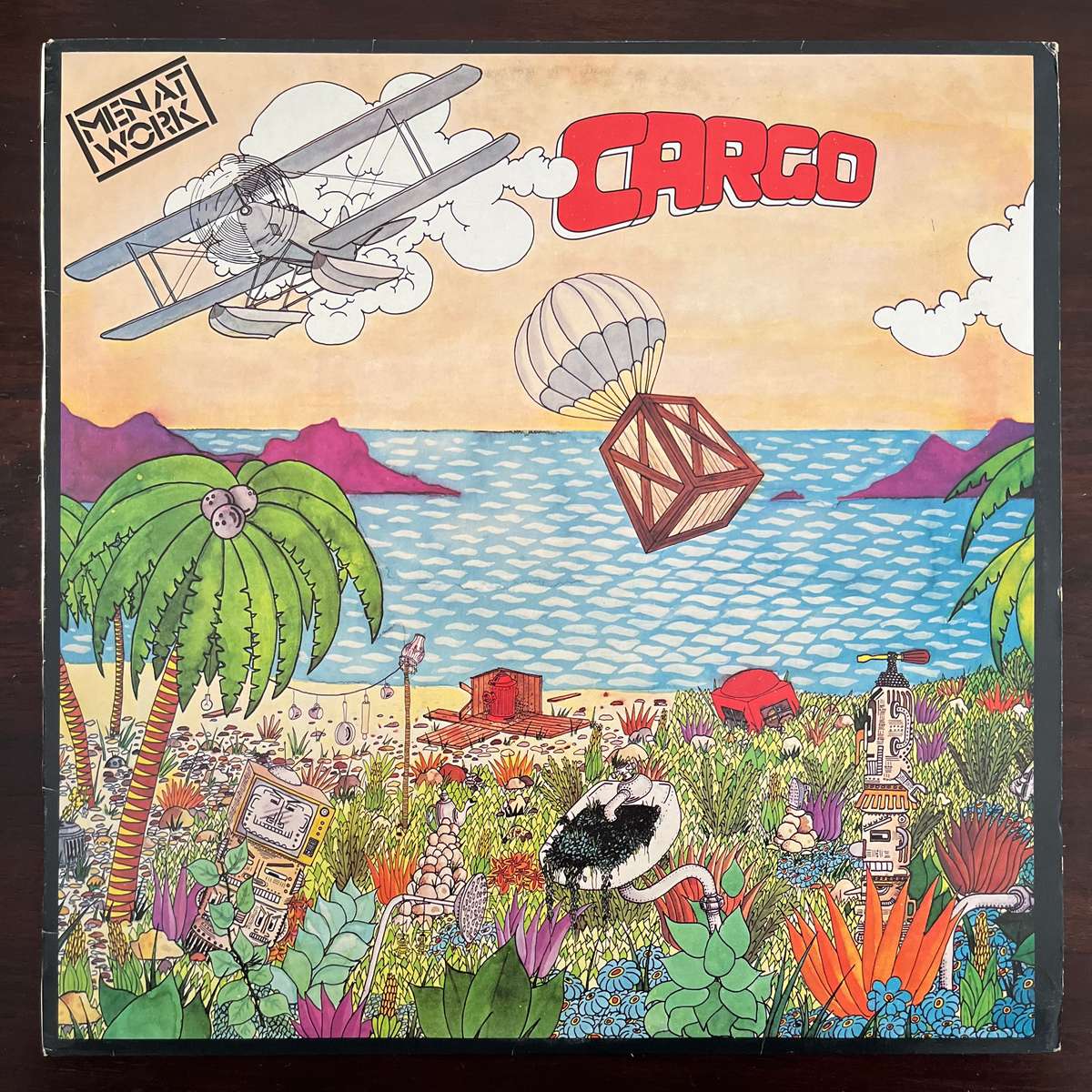 Men At Work - Cargo Vinyl LP South African Press