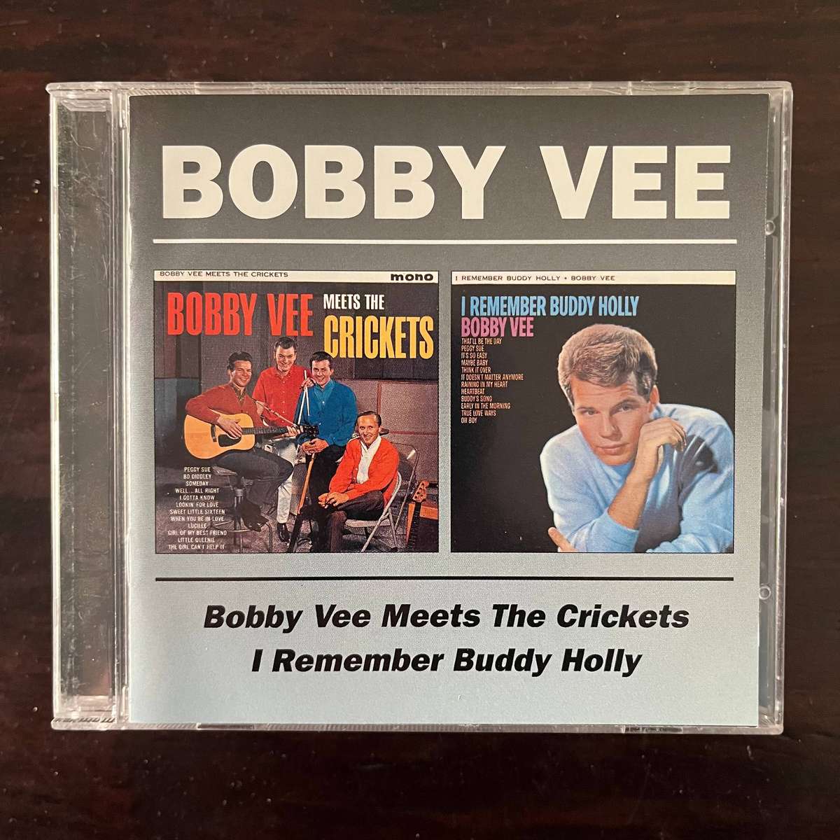 Bobby Vee - Bobby Vee Meets The Crickets/I Remember Buddy Holly 2CD BGO Records Import