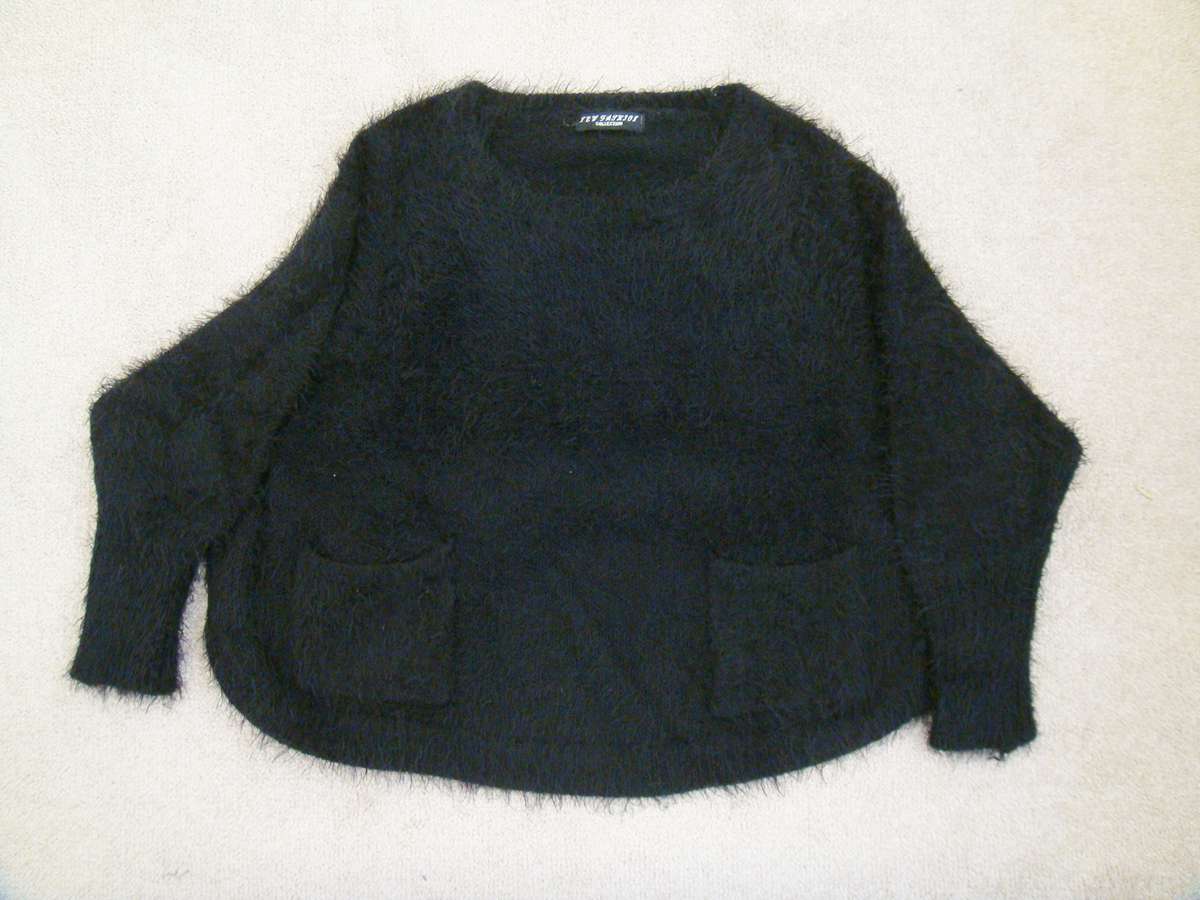 Ladies   Jersey  -   Size  medium -   Beautiful Black - virtually new