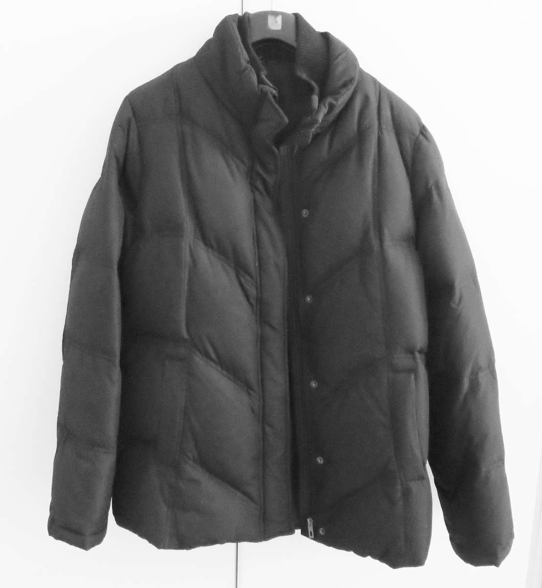 Ladies Black Jacket  -   Size  medium -   Black with Goose down -  From Germany