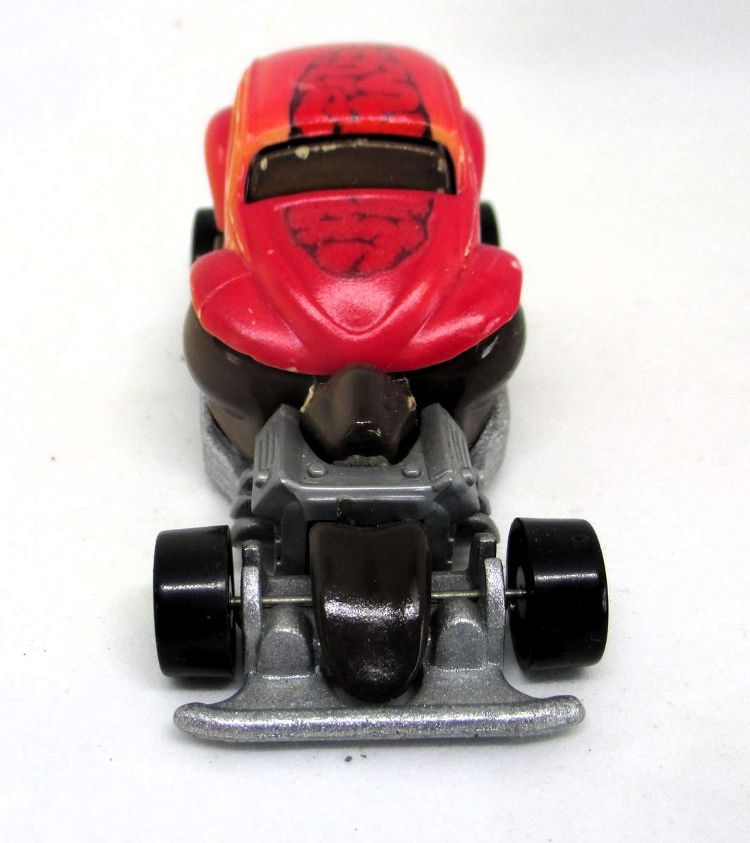 Hot Wheels 1993 Volkswagen Bug Dragster 1/64 VHTF malaysia base hybrid hot rod