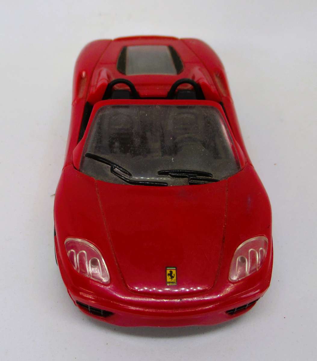 SHELL Ferrari 360 Spider 2006 V-Power Model Car by Hot Wheels 1:38