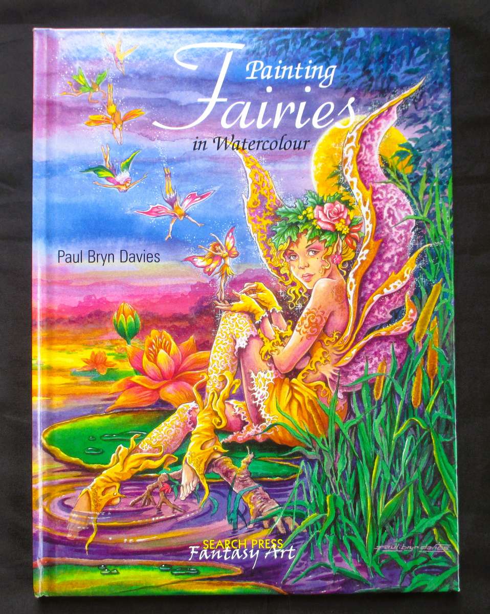 Painting Fairies in Watercolour Book by Paul B. Davies