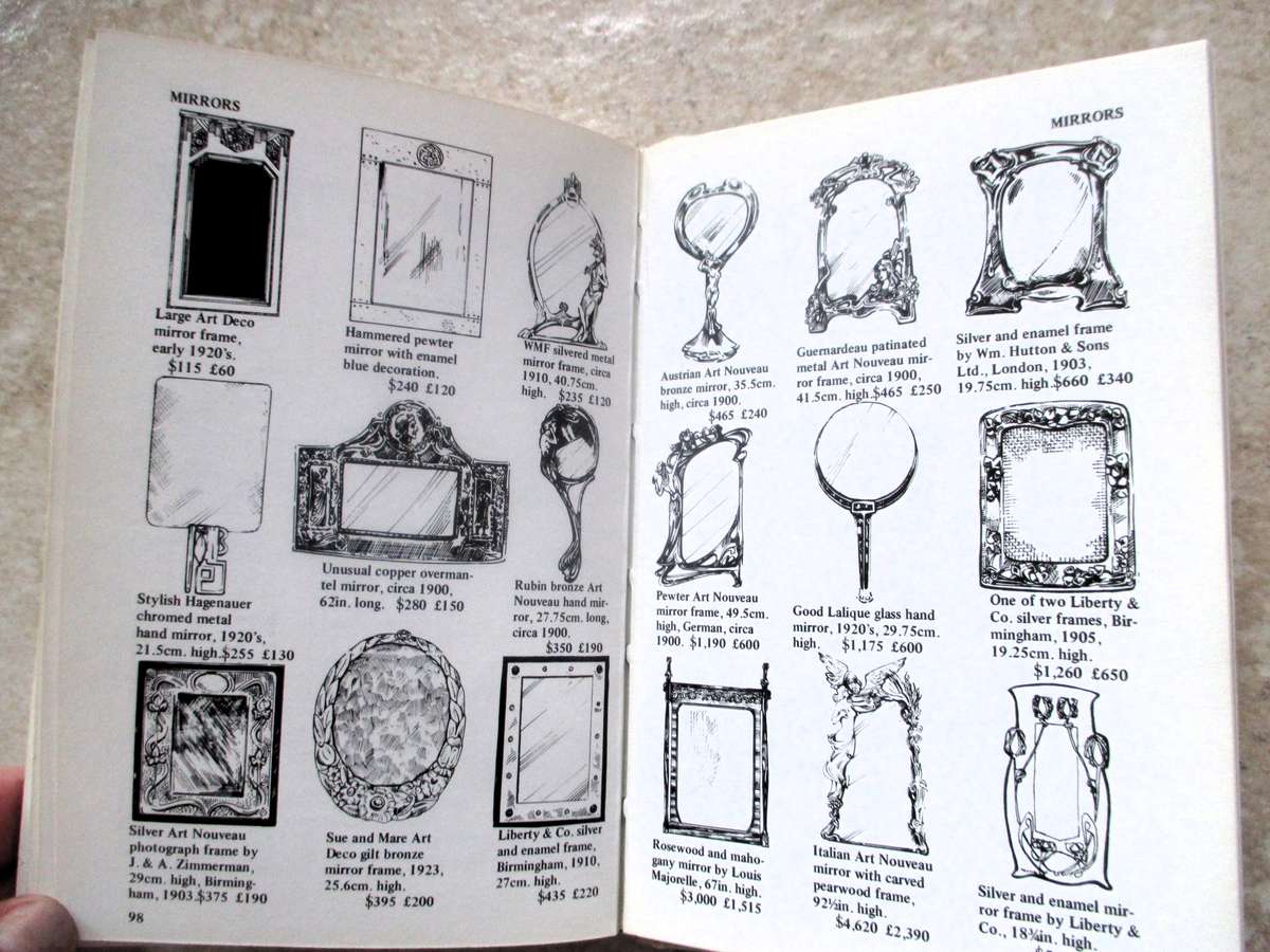 Art Nouveau Deco Book by Tony Curtis. 125p.