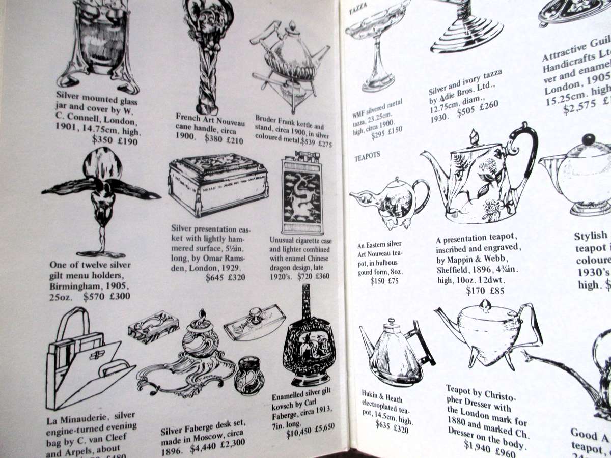 Art Nouveau Deco Book by Tony Curtis. 125p.