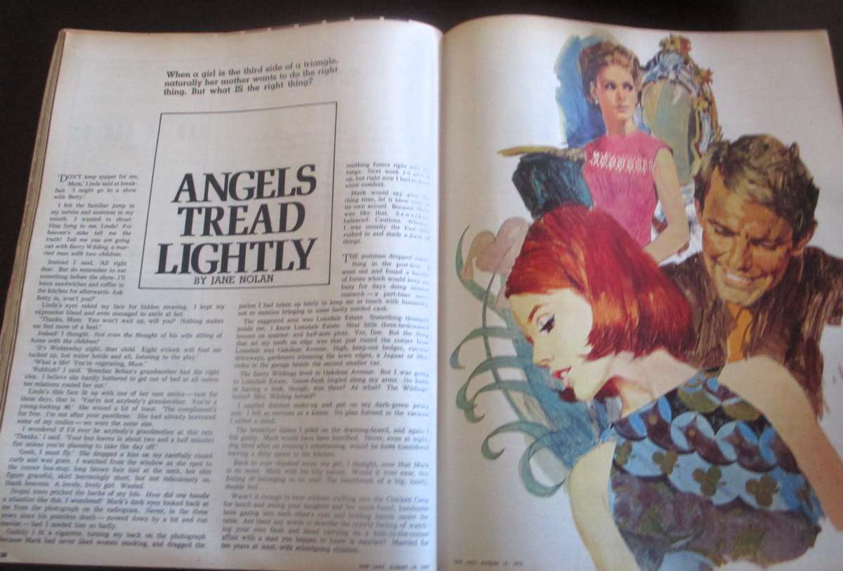 Vintage August 1970 Fair Lady Magazine. 167p