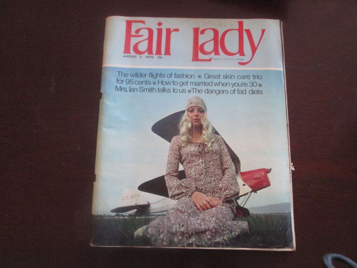 Vintage August 1970 Fair Lady Magazine. 175p As per photo.
