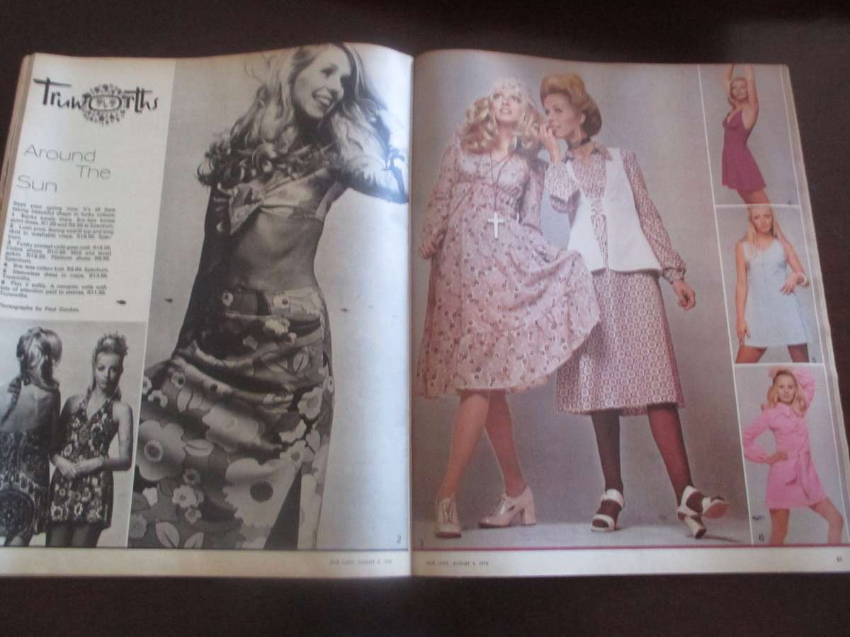 Vintage August 1970 Fair Lady Magazine. 175p As per photo.