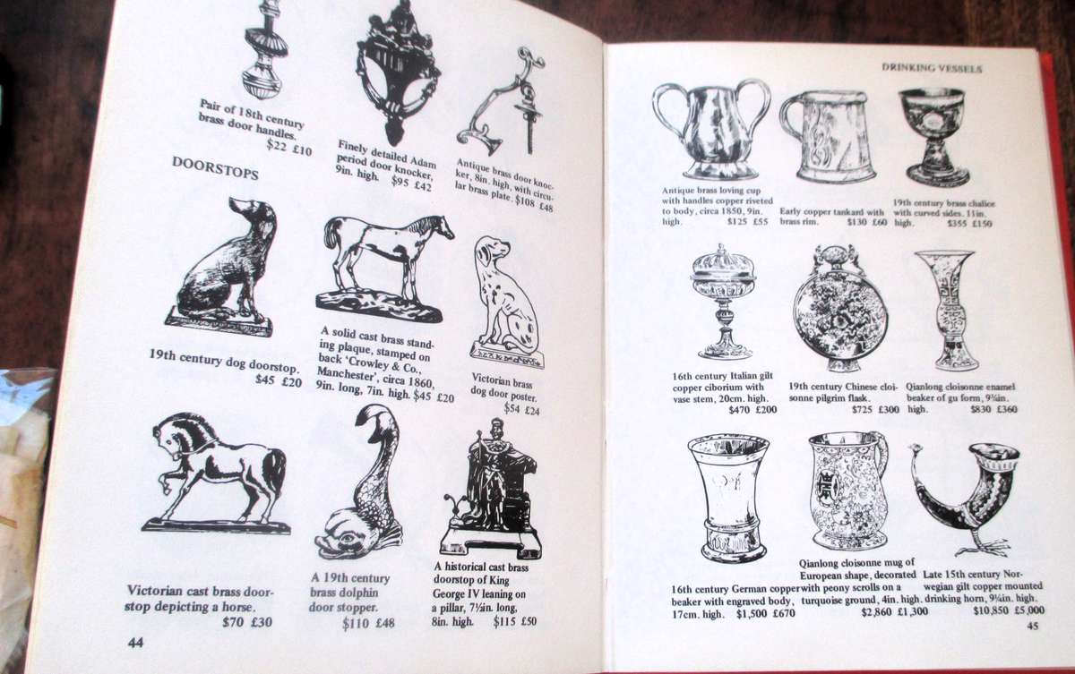 Copper and Brass (Antiques & Their Values S.) Hardcover  1 July 1981 by Tony Curtis (Author)