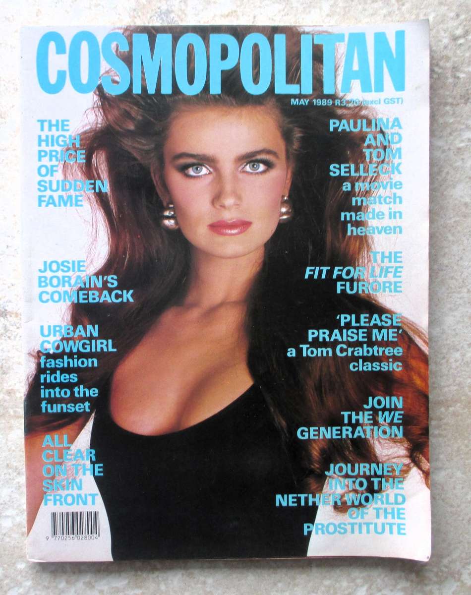 Vintage 1989 May, Cosmopolitan Magazine.