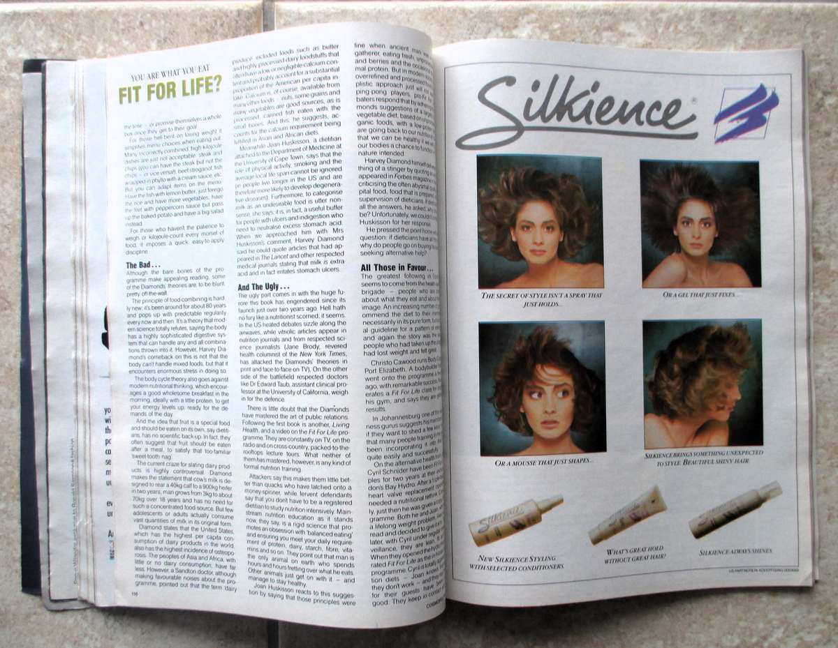 Vintage 1989 May, Cosmopolitan Magazine.