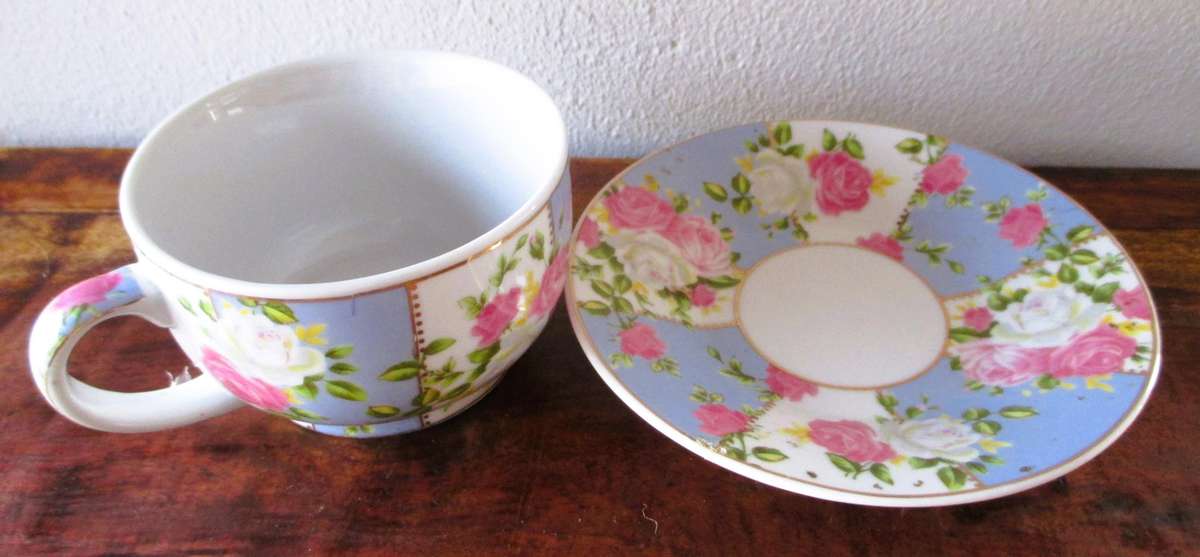 Vintage Bavaria 1846 Limited edition cupand saucer.