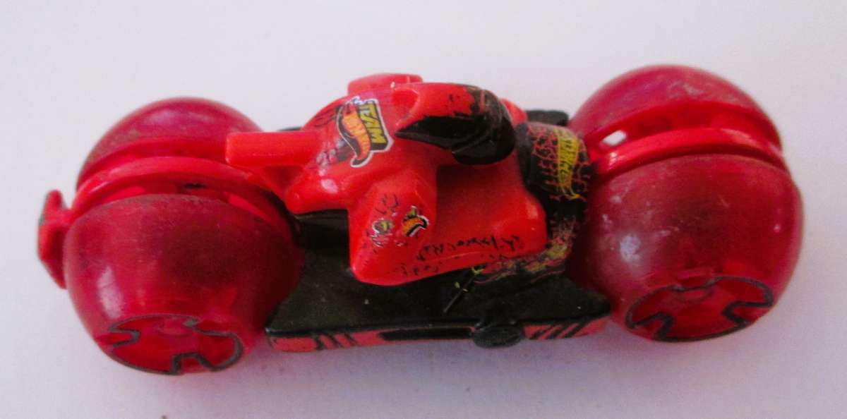 Hotwheel 2013 Mattel Motorcycle Team Red High Speed Bike