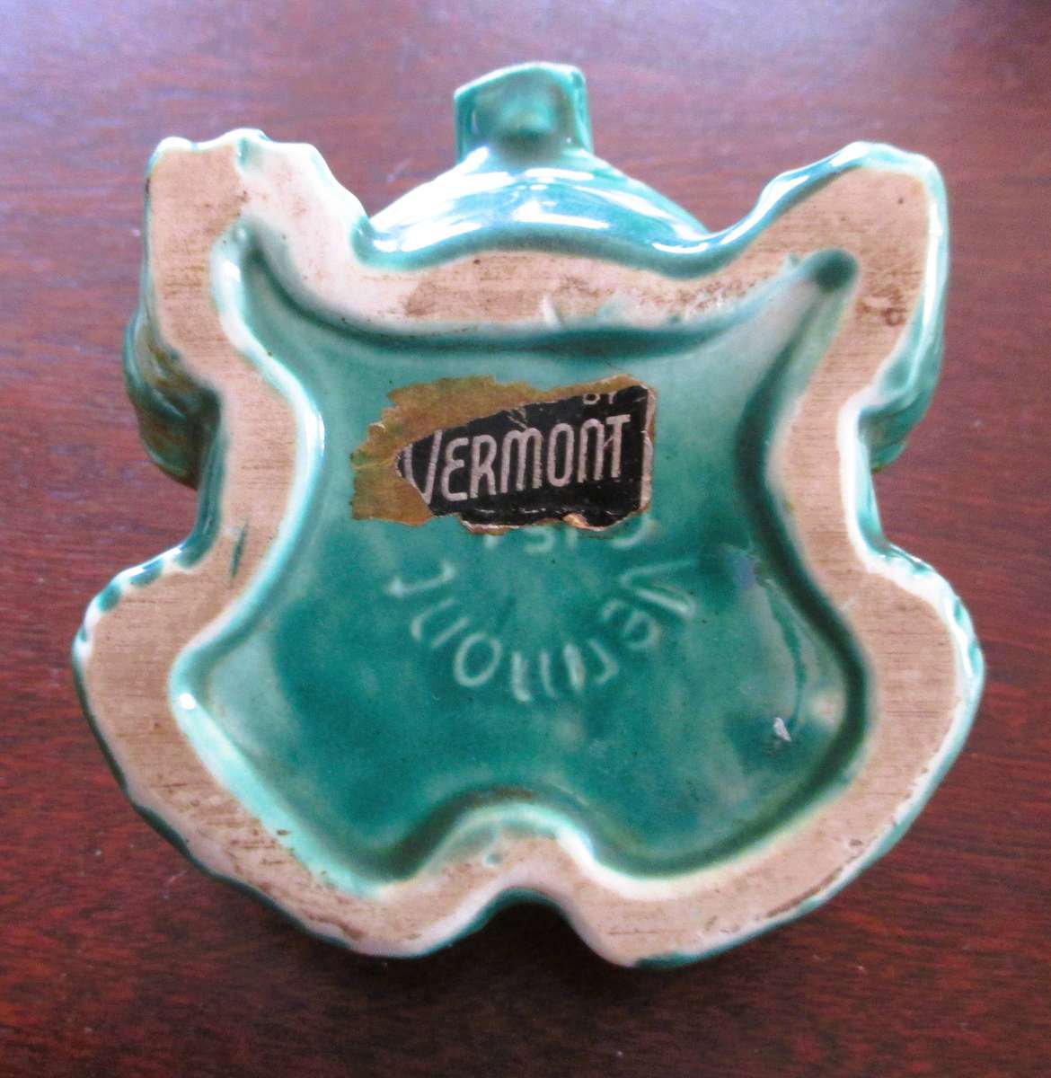 Vitage Vermont Frog Ashtray, cute. 60mm high.