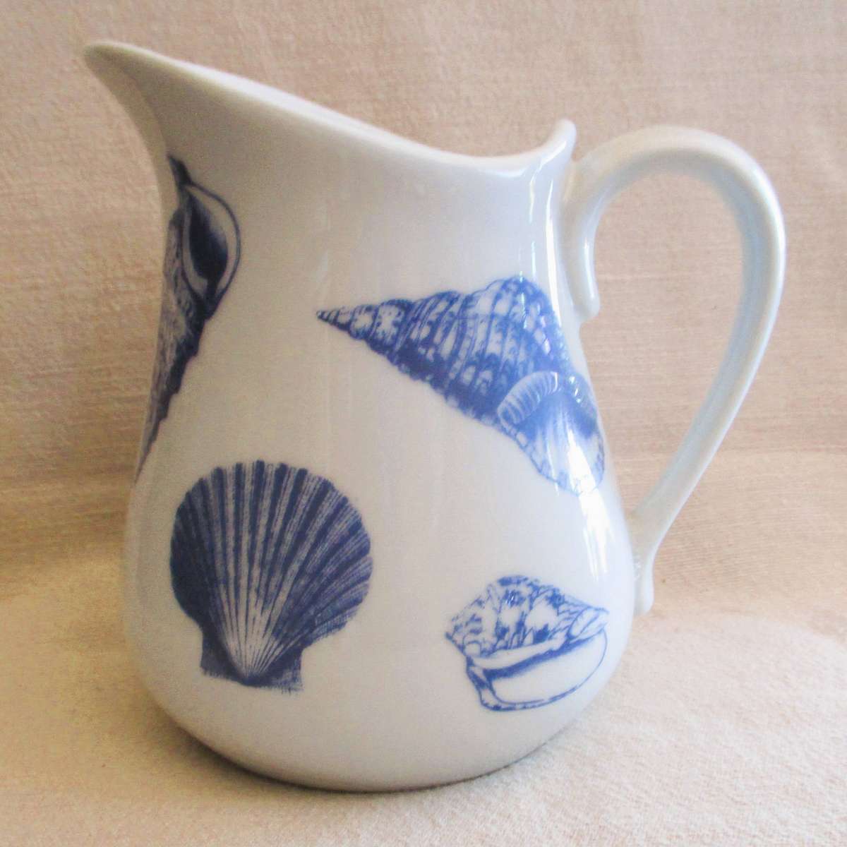 Nautical themed Wiesenthal Germany Seashells Jug. 13cm high,