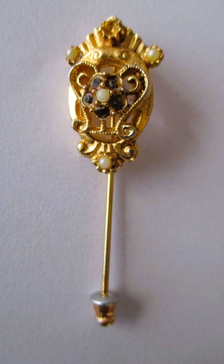 Vintage Florenza stick pin, 1960's