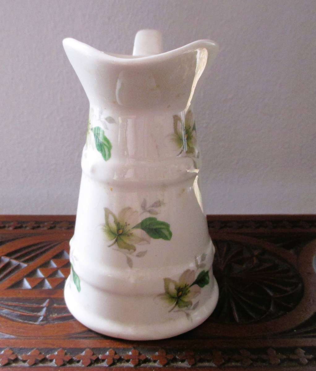 Vintage Lord Nelson Pottery mini pitcher manufactured in England. 110mm high.