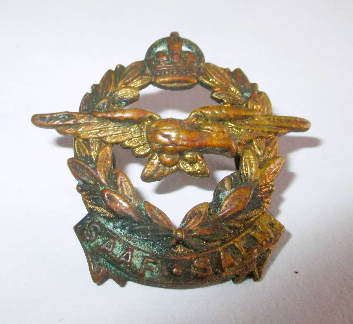 WW2 SA Air Force Cap/Shoulder Badge small