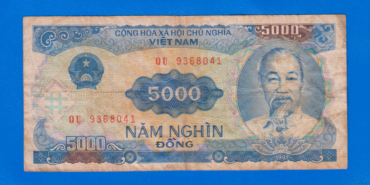5000 Dong VIETNAM 1991