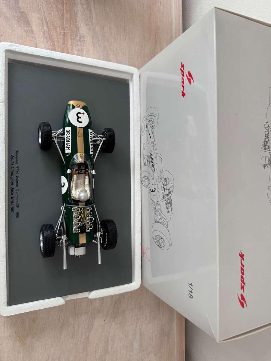 Collectible Spark Brahbam BT19 World Champion 1966