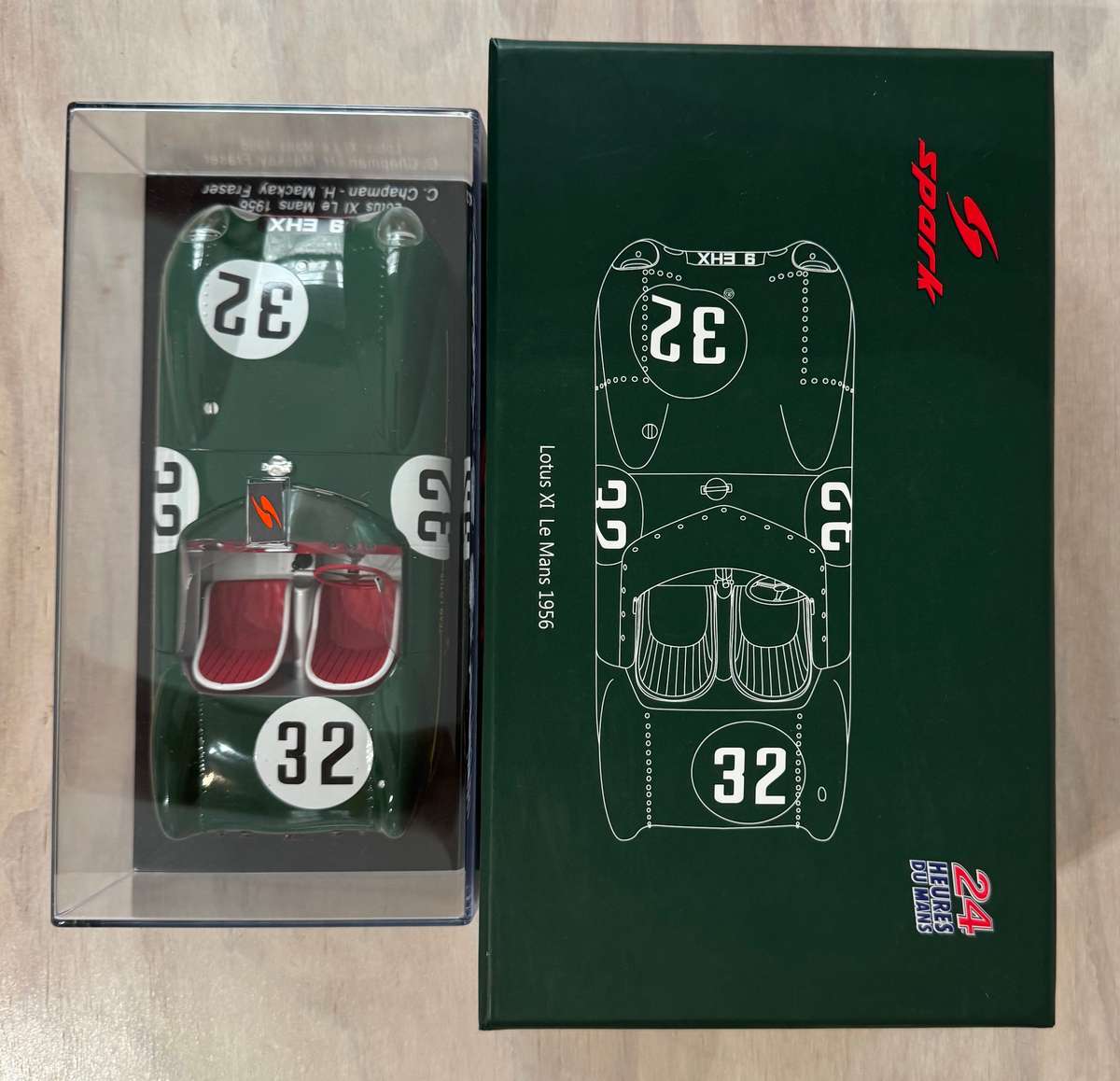 Collectible Spark Lotus XI Le Mans 1956