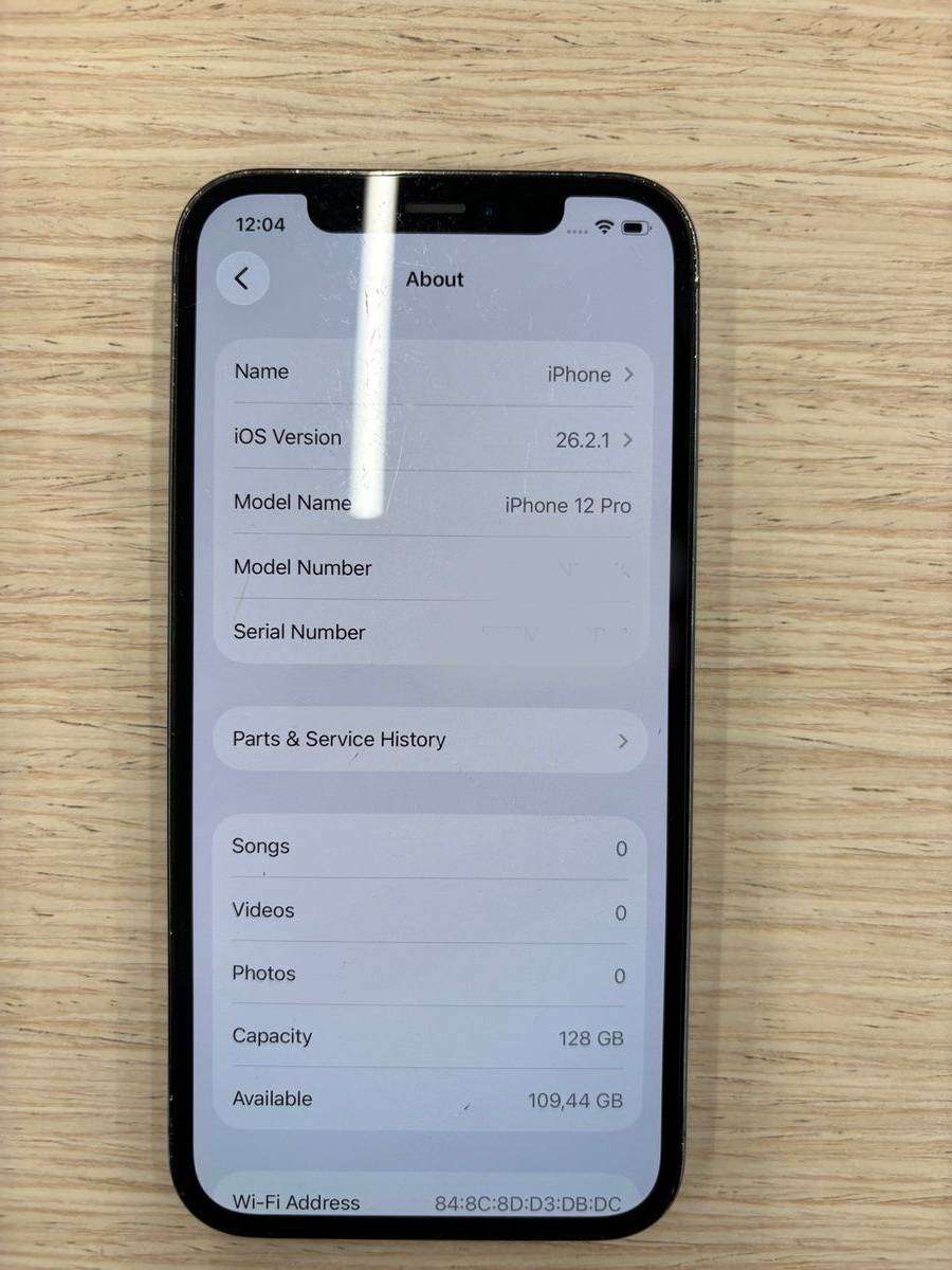 iPhone 12 Pro 128GB Pacific Blue - 79% Battery health