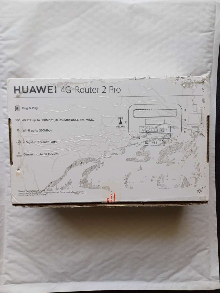 Huawei 4G Router 2 Pro - Accepts SIM Card