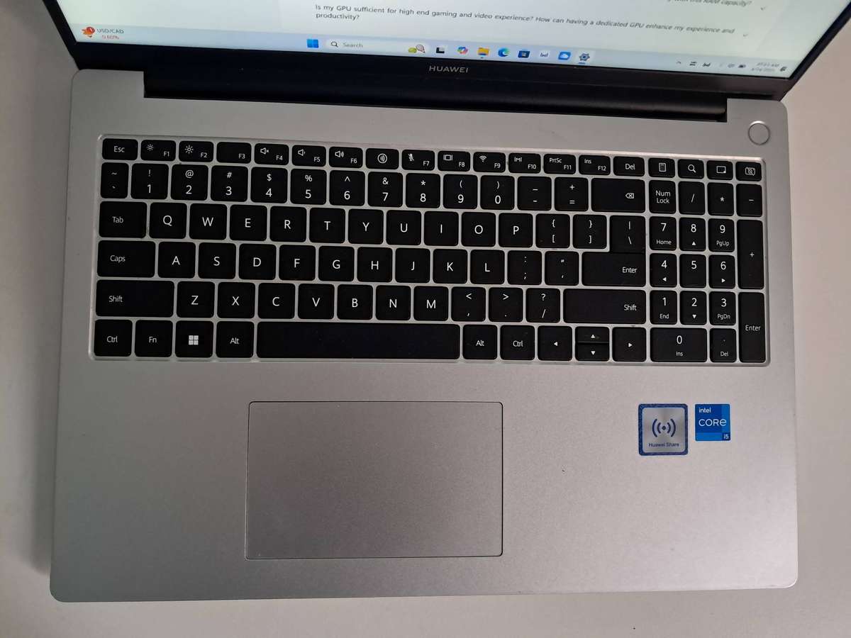 Huawei MateBook D16 Intel Core i5 12450H 16GB RAM 512GB SSD + Free Huawei Bluetooth Mouse