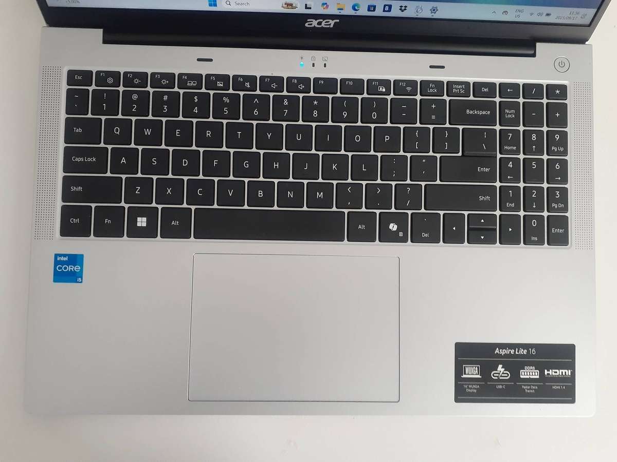 Acer Aspire Lite 16 Laptop i5-1334U 8GB RAM 512GB