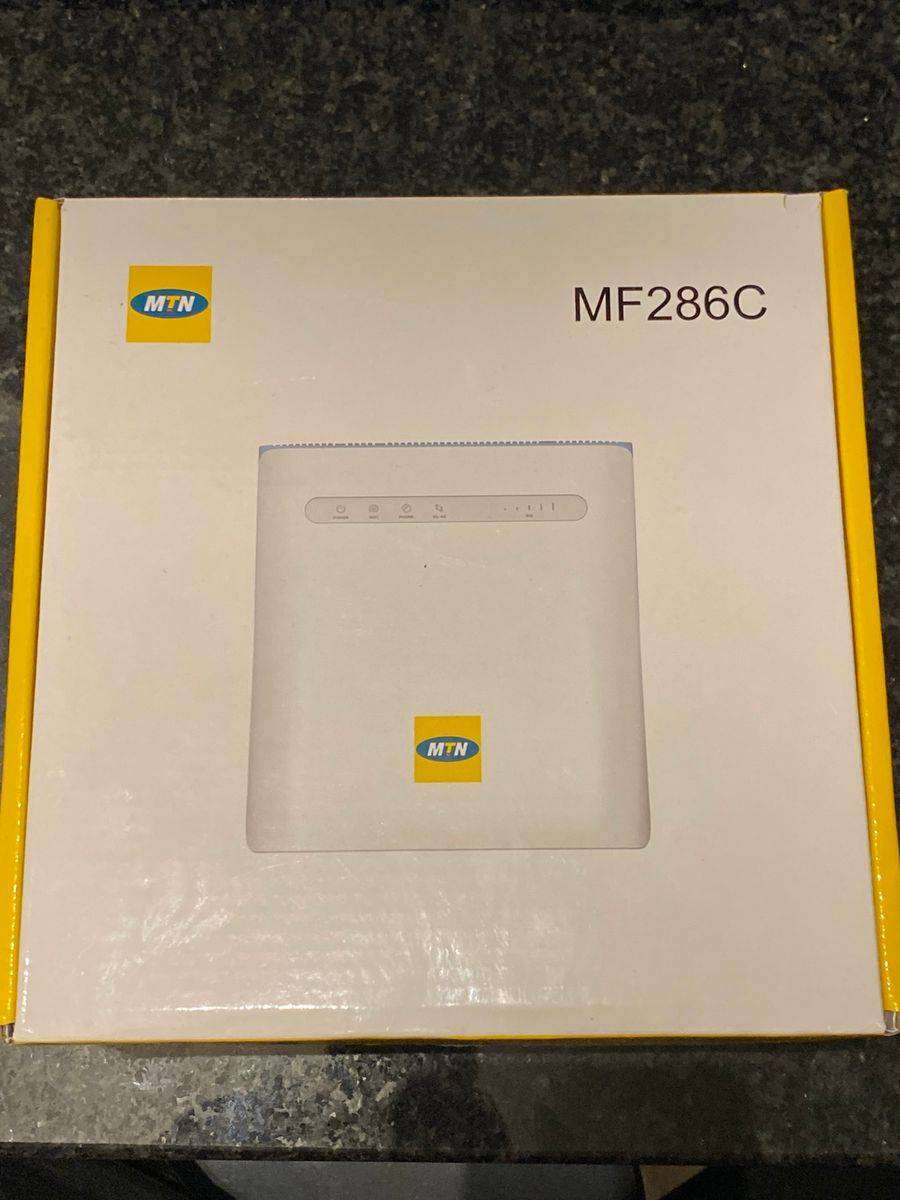 ZTE MF286C LTE+ Router - Accepts MTN SIM CARD