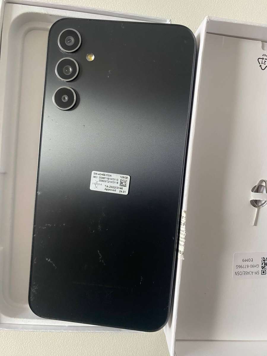 Samsung A34 128GB Dual SIM - Awesome Graphite