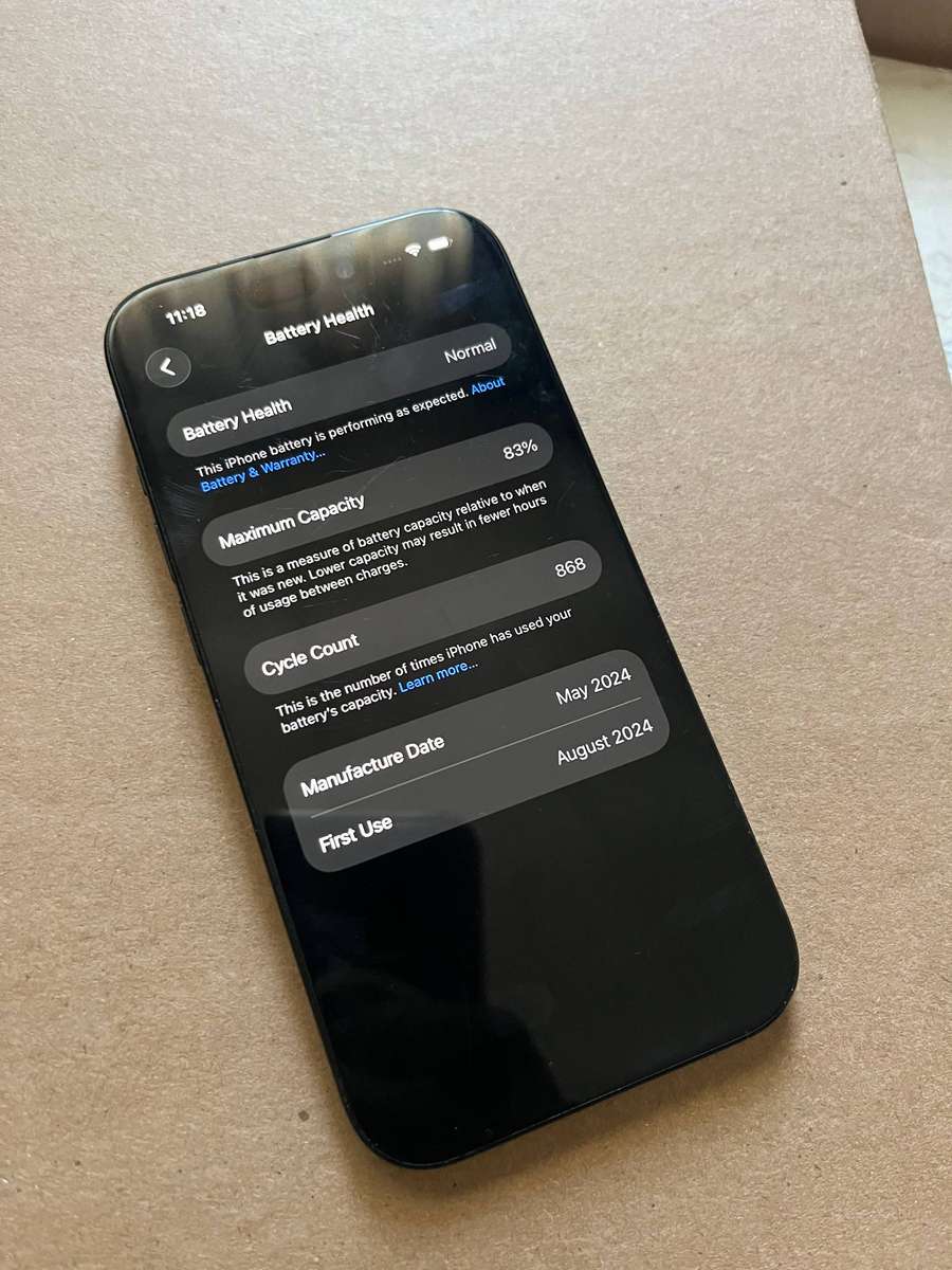 iPhone 15 128GB Black