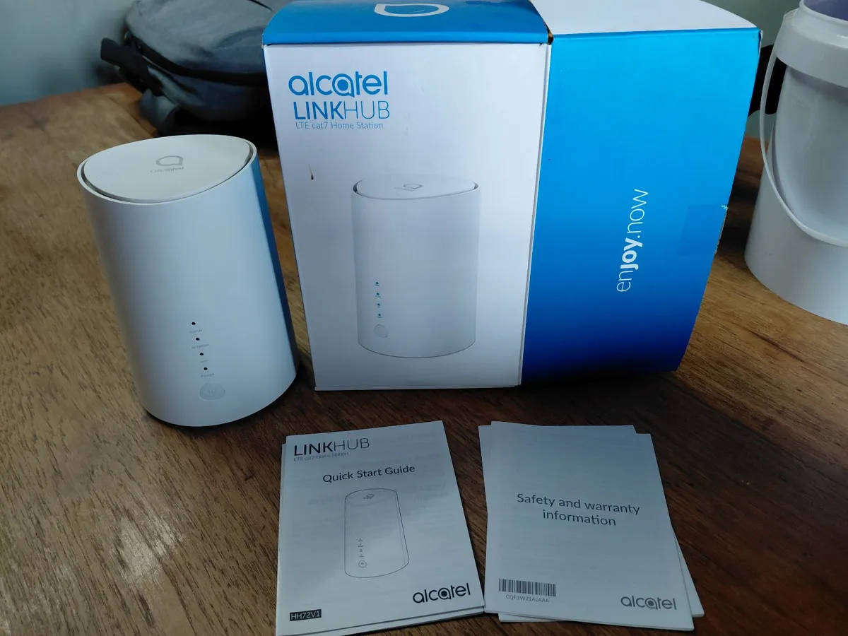 Alcatel Linkhub Router HH72v - LTE Router - Accepts SIM Card