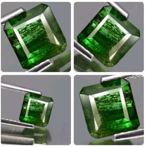 1.10Ct.  Tourmaline Green Emerald Mozambique Precious Gem Ravishing Natural