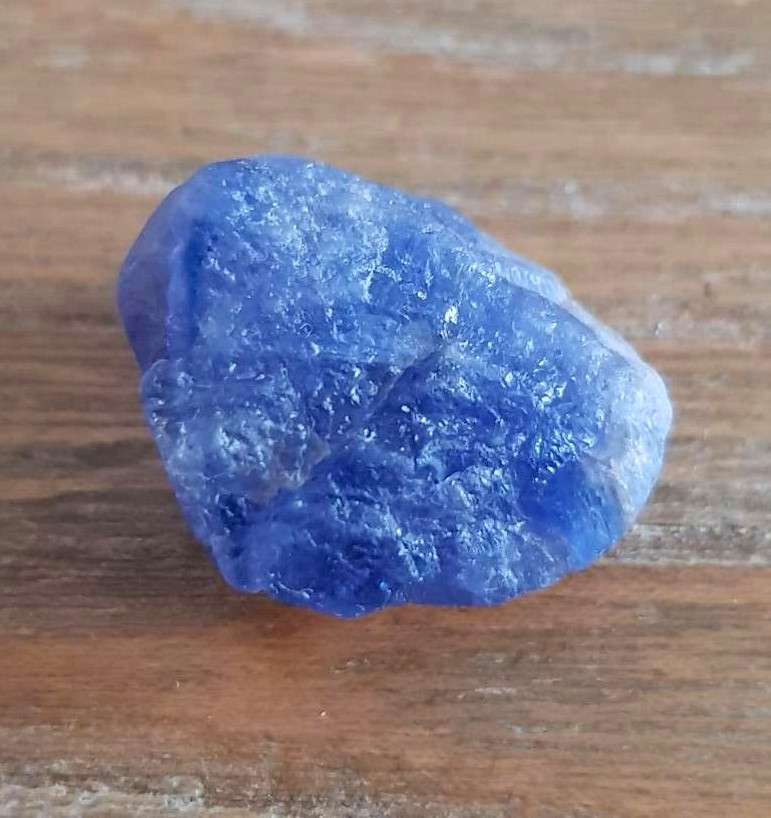 TANZANITE 51.75Cts. NATURAL VIOLET BLUE  ROUGH