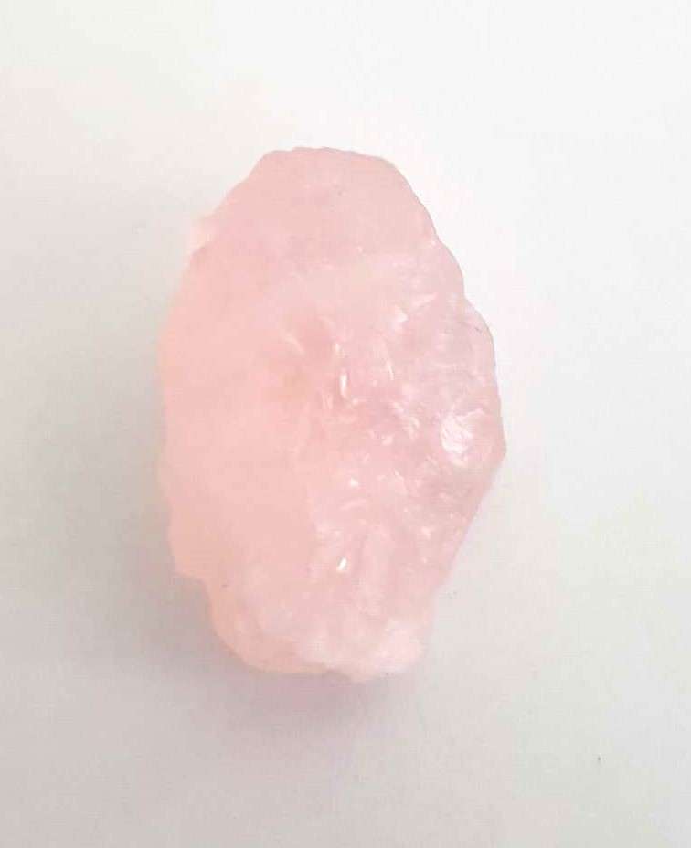 Rose Quartz Stone 42.80Cts Raw Crystal Natural Rose Quartz