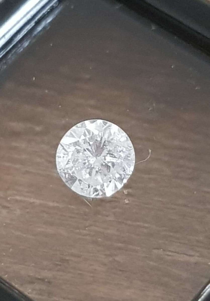 0.52Cts Diamond**Certified**  D/SI2Natural Loose White Natural