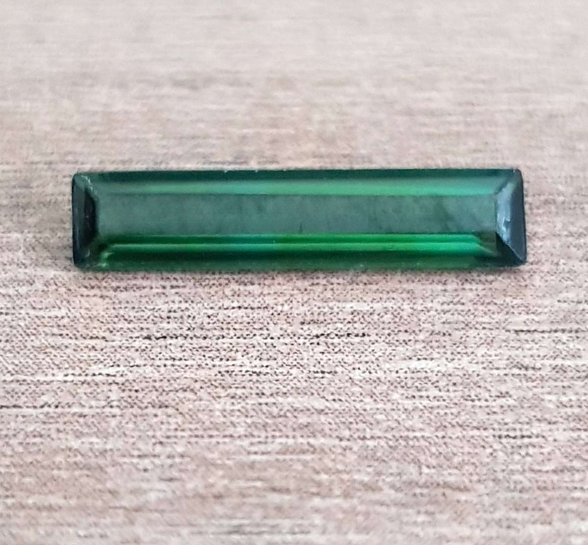 1.80ct Blue/Green Tourmaline VS Baguette Natural Gemstone