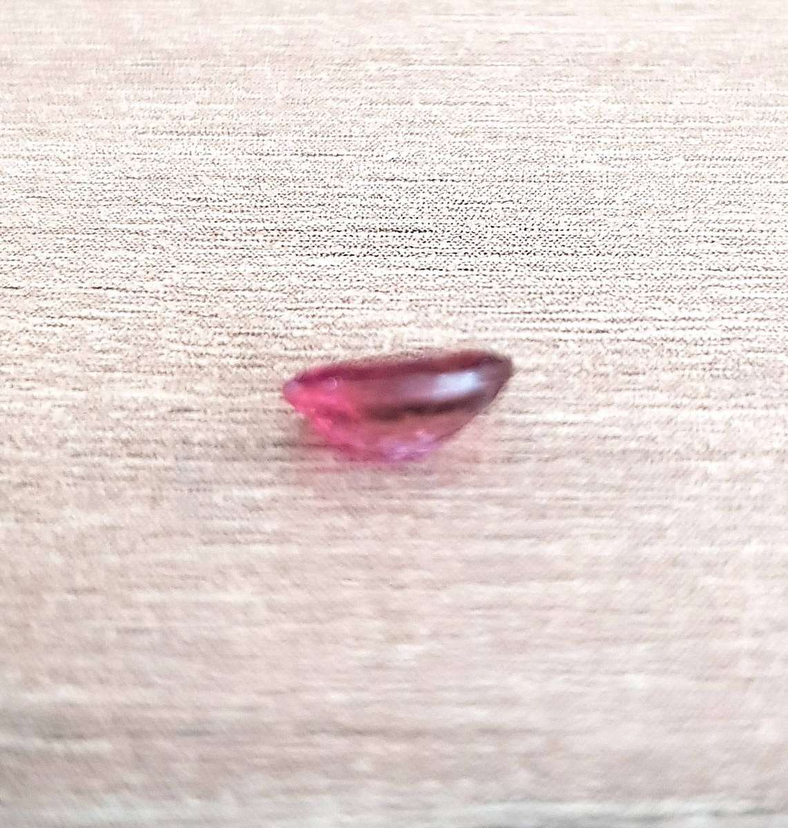 Pink Tourmaline 0.72Ct. Oval Cut Natural Unheated Gemstone