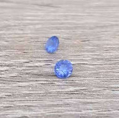 Tanzanite 0.31Ct.Oval Shape 2 Pcs **Pair**Purplish Blue Natural