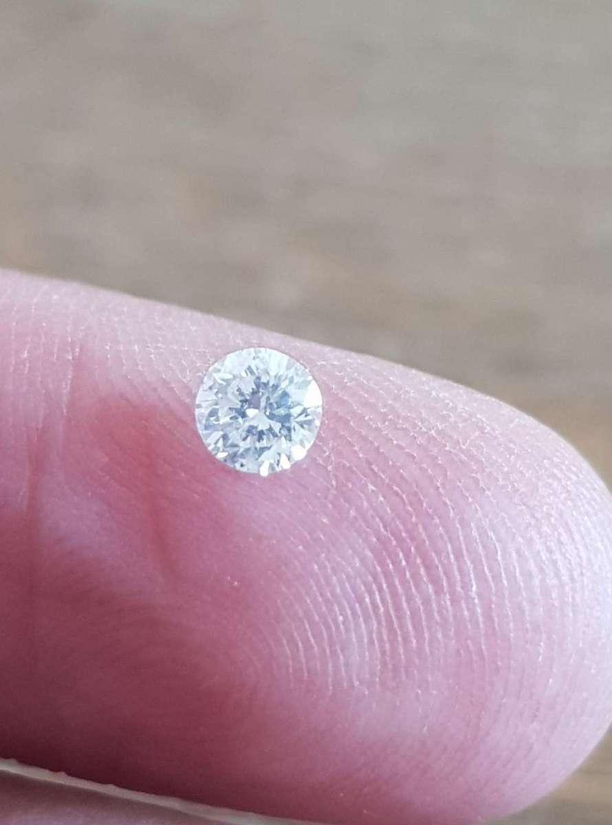 0.31Cts Diamond**Certified**  D/SI1 Natural Loose White Natural