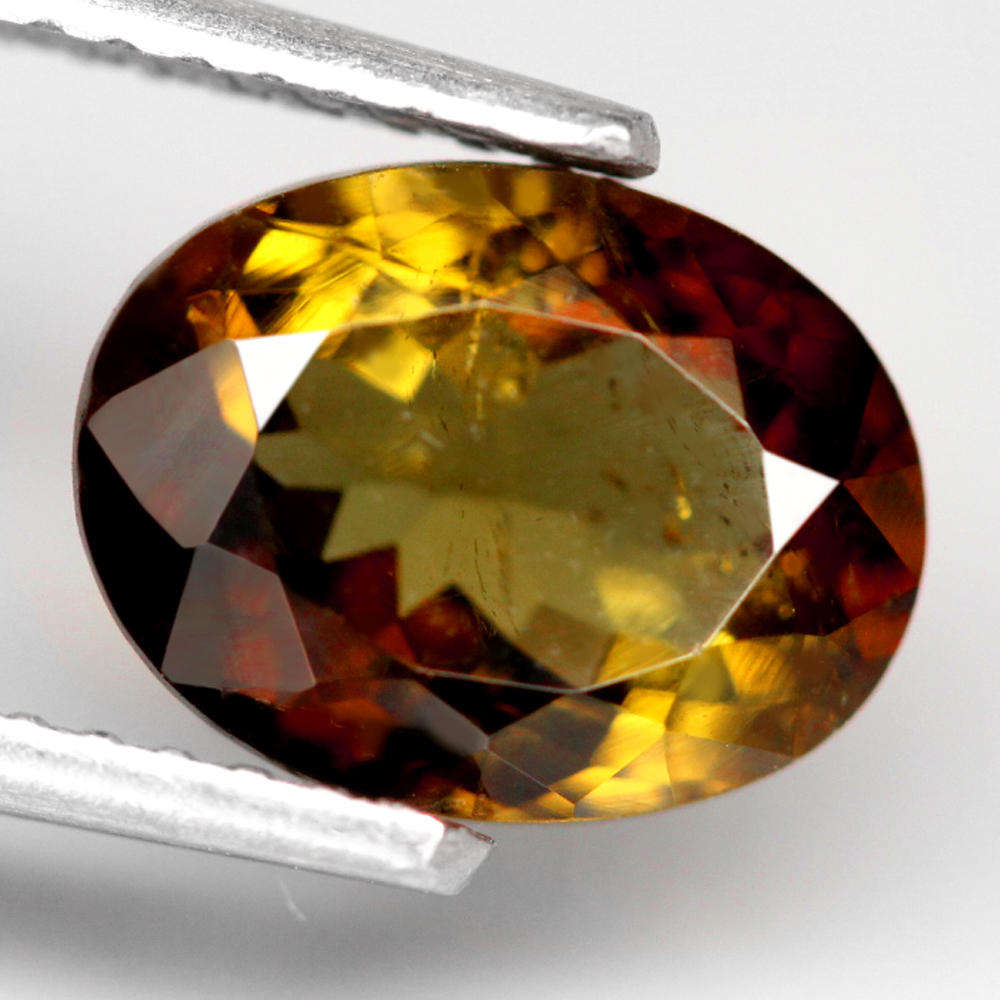 2.12Ct. Tourmaline Golden Yellow Oval Unheated Mozambique Ravishing Gemstone